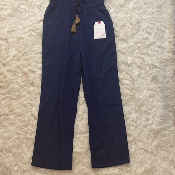 🦋NWT • KIDS JAPNA JUMPER • NAVY BLUE WITH FLOWERED DETAILED MESH • SIZE 12🦋 - Picture 3 of 5